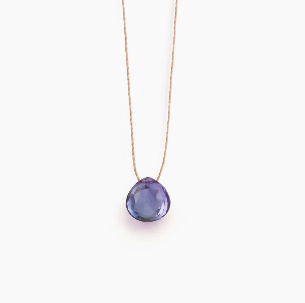 Wanderlust Life - Alexandrite Quartz fine cord necklace