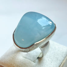Load image into Gallery viewer, Larimar Large Freeform Ring - US 8
