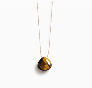 Wanderlust Life - Tiger's Eye Fine Cord Necklace