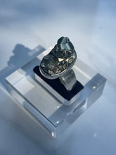 Load image into Gallery viewer, Pyrite Large Chunk Statement Ring - US 9.5
