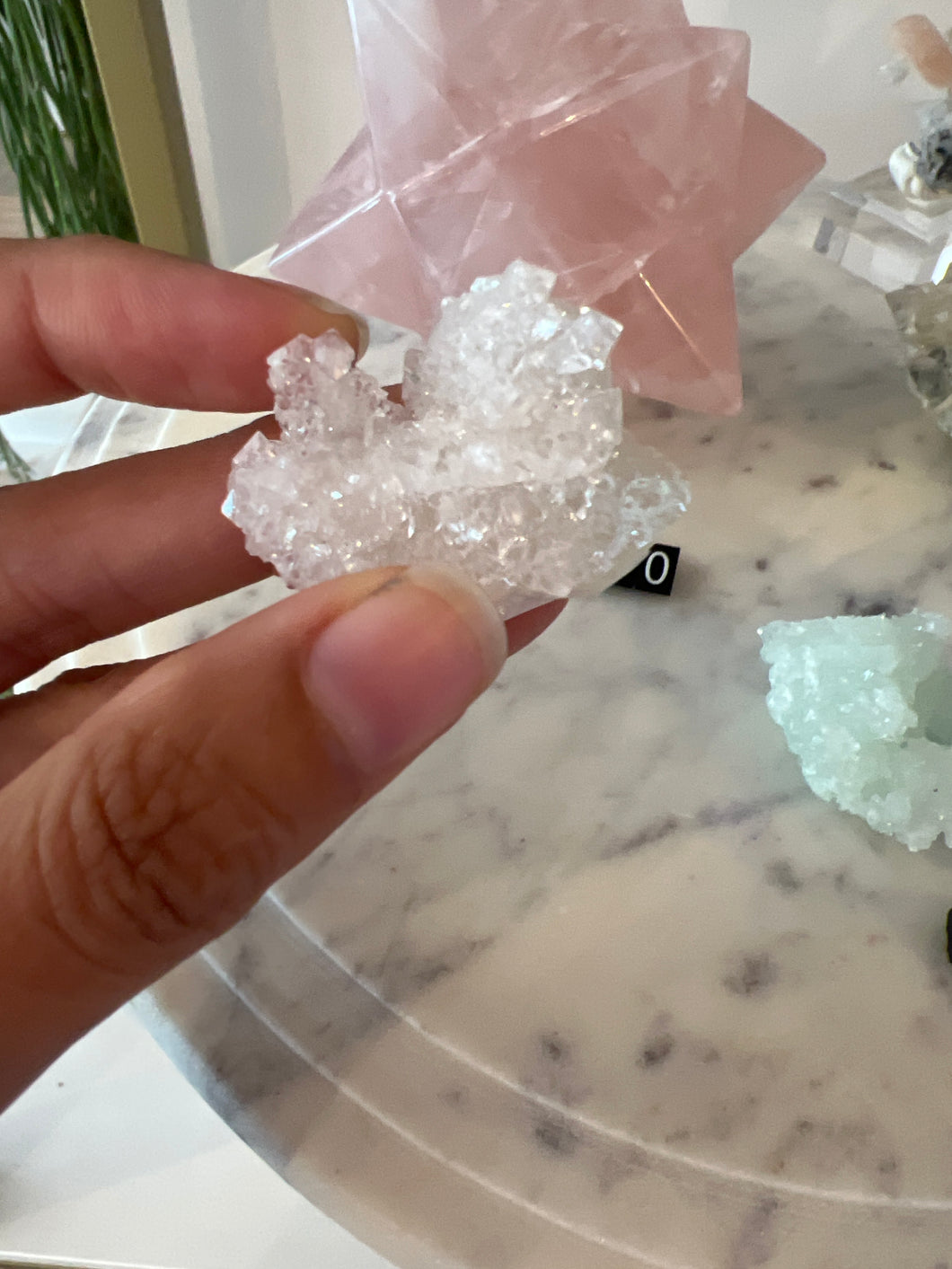 Apophyllite mini cluster