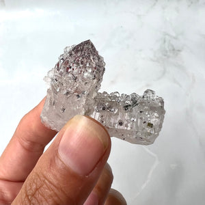 Hematoid inclusions Quartz - Namibia