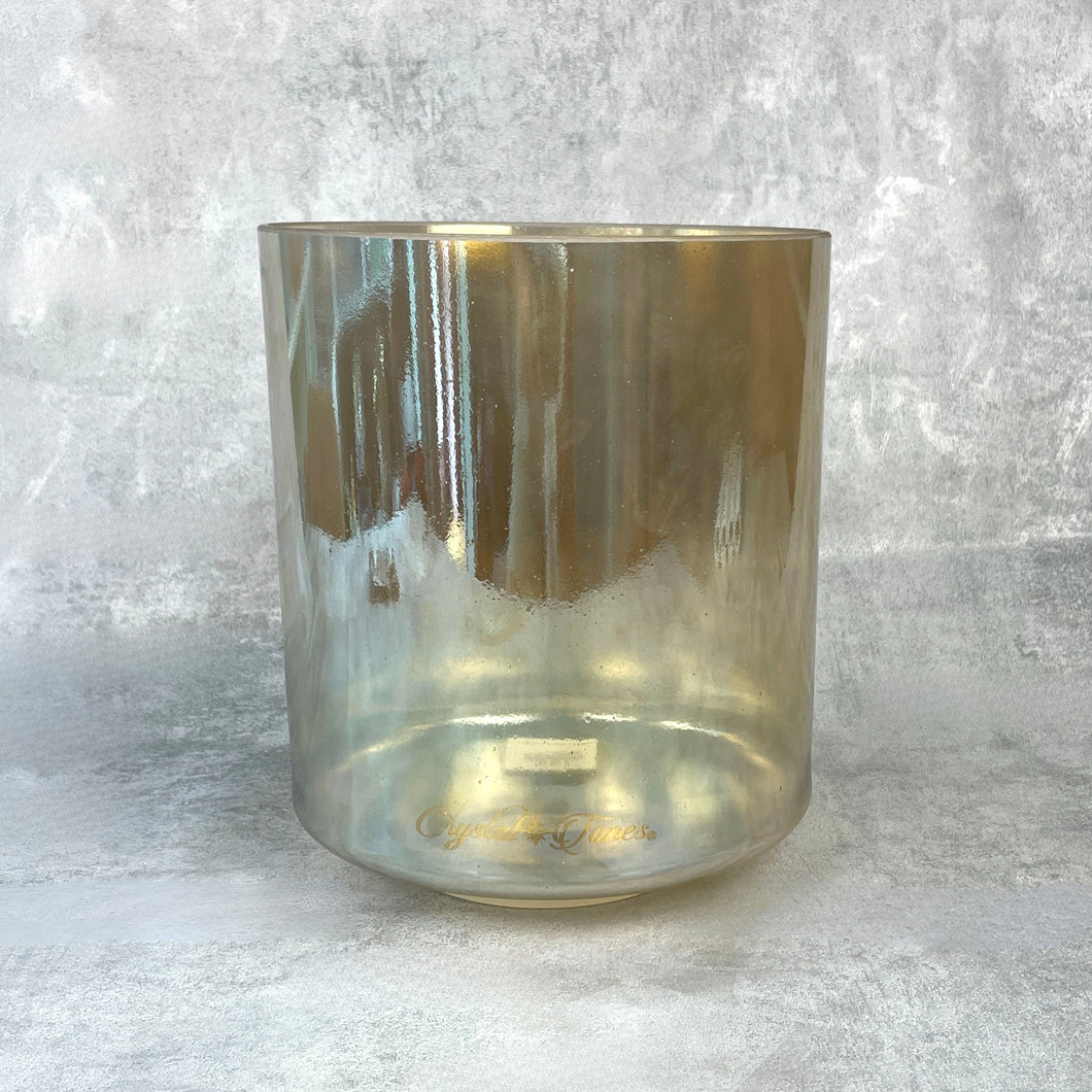 8” D#-10 Grandmother Supreme Crystal Tones Alchemy Singing Bowl (127177)