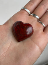 Load image into Gallery viewer, Red Jasper Heart Small
