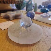 Load image into Gallery viewer, Selenite Plate Circle

