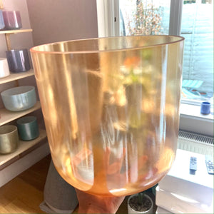 10” G+35 Grandmother Crystal Tones Alchemy Singing Bowl (119554)