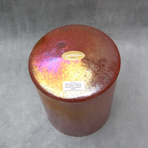 8" D-35 Carnelian, Palladium Tall, Morph, Limited Edition Air Element Crystal Tones Alchemy Singing Bowl (105475)
