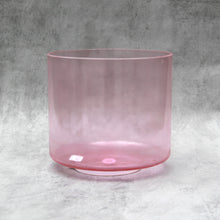 Load image into Gallery viewer, 8&quot; D#+20 Pink Aura Gold Crystal Tones Alchemy Singing Bowl (96960) SOLD
