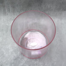 Load image into Gallery viewer, 8&quot; D#+30 Pink Aura Gold Tall Crystal Tones Alchemy Singing Bowl (117375) SOLD
