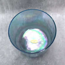 Load image into Gallery viewer, 8&quot; C#+15 Indigo, Platinum Morph Crystal Tones Singing Bowl (81151) SOLD
