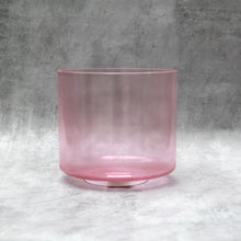 Load image into Gallery viewer, 8&quot; D#+20 Pink Aura Gold Crystal Tones Alchemy Singing Bowl (96960) SOLD
