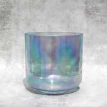 Load image into Gallery viewer, 8&quot; C#+15 Indigo, Platinum Morph Crystal Tones Singing Bowl (81151) SOLD
