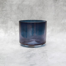 Load image into Gallery viewer, 7&quot; F+45 Apophyllite, Violet Aura Gold Crystal Tones Alchemy Singing Bowl (114324)
