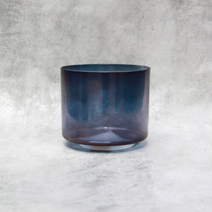 7" F+45 Apophyllite, Violet Aura Gold Crystal Tones Alchemy Singing Bowl (114324)