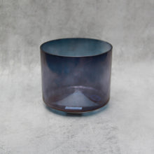 Load image into Gallery viewer, 7&quot; F+45 Apophyllite, Violet Aura Gold Crystal Tones Alchemy Singing Bowl (114324)
