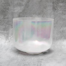 Load image into Gallery viewer, 10&quot; A+25 Great Salt Lake Salt, Platinum Crystal Tones Alchemy Singing Bowl (100945)
