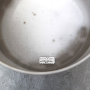 9" A#-30 Charcoal, Platinum Morph, Limited Edition Fire Element Crystal Tones Alchemy Singing Bowl (87724) SOLD