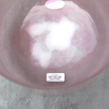 Load image into Gallery viewer, 10” A+25 Great Salt Lake Salt, Pink Aura Gold Crystal Tones Alchemy Singing Bowl
