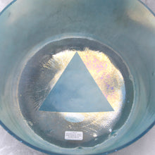 Load image into Gallery viewer, 12&quot; D#+45 Apophyllite, Aqua Aura Marine Gold Morph Crystal Tones Alchemy Bowl (88742)
