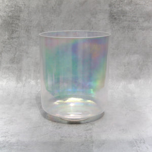 8" C#-5 Platinum Tall Crystal Tones Singing Bowl (115279)