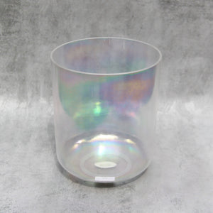 8" C#-5 Platinum Tall Crystal Tones Singing Bowl (115279)