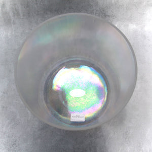 8" C#-5 Platinum Tall Crystal Tones Singing Bowl (115279)