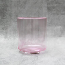 Load image into Gallery viewer, 8&quot; D#+30 Pink Aura Gold Tall Crystal Tones Alchemy Singing Bowl (117375) SOLD
