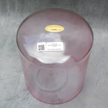 Load image into Gallery viewer, 8&quot; D#+30 Pink Aura Gold Tall Crystal Tones Alchemy Singing Bowl (117375) SOLD
