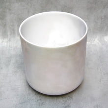 Load image into Gallery viewer, 8&quot; C#+20 Palladium Frosted Crystal Tones Alchemy Singing Bowl

