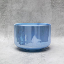 Load image into Gallery viewer, 9&quot; G#+40 Egyptian Blue, Palladium Galaxy Crystal Tone Alchemy Singing Bowl (114590)

