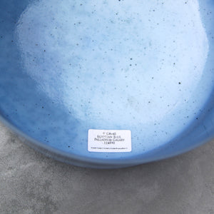 9" G#+40 Egyptian Blue, Palladium Galaxy Crystal Tone Alchemy Singing Bowl (114590)