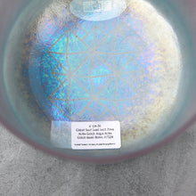 Load image into Gallery viewer, 6” G#+50 Great Salt Lake Salt, Pink Aura Gold, Aqua Aura Gold (Base) Crystal Tone Alchemy Singing Bowl (117224)
