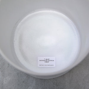 7" A#+10 Mother Of Platinum Crystal Tones Alchemy Singing Bowl (118223) SOLD