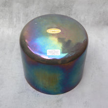 Load image into Gallery viewer, 9&quot; A#-30 Charcoal, Platinum Morph, Limited Edition Fire Element Crystal Tones Alchemy Singing Bowl (87724) SOLD
