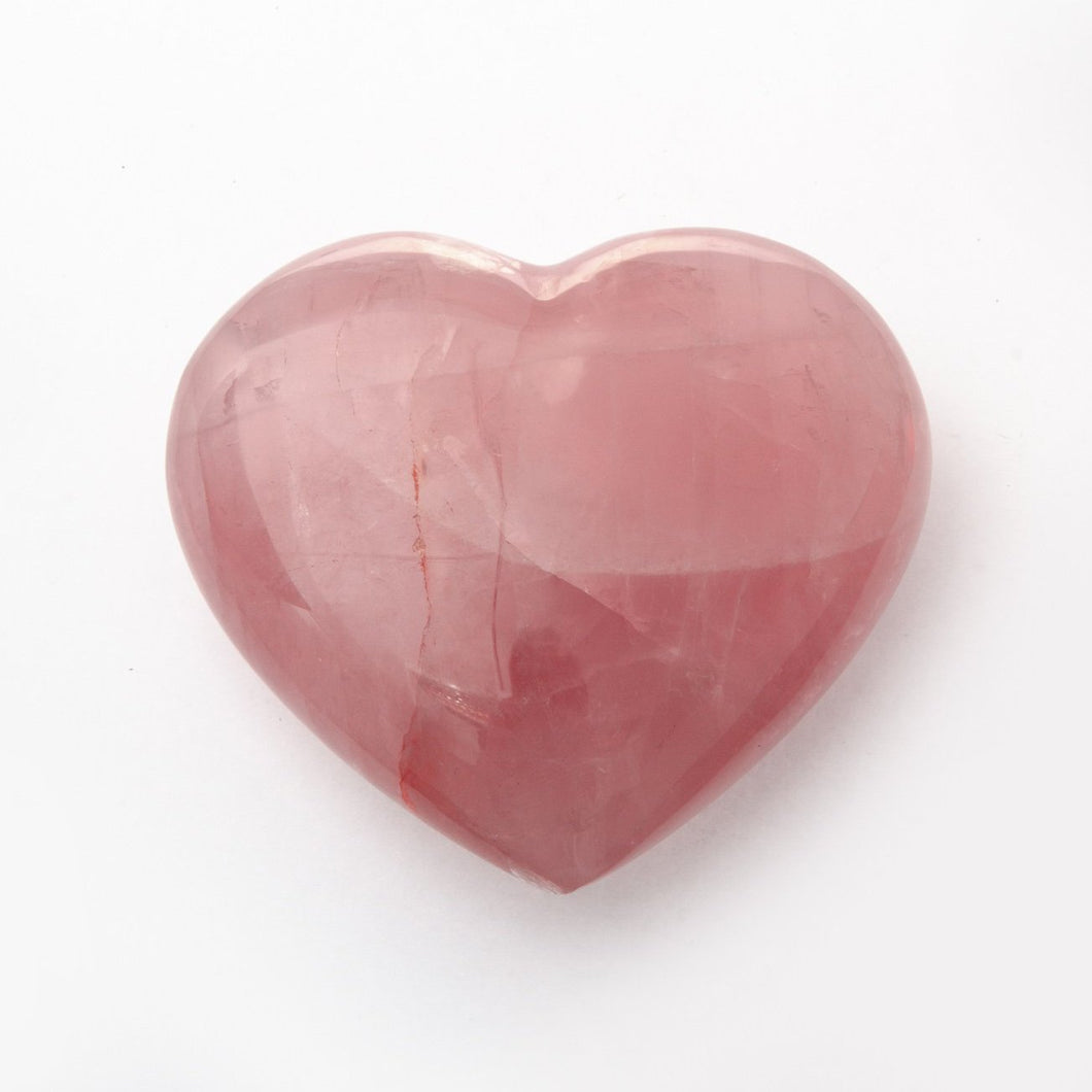 Rose Quartz Heart X Large