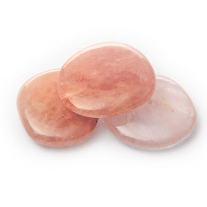 Rose Quartz Flatstone (4cm)