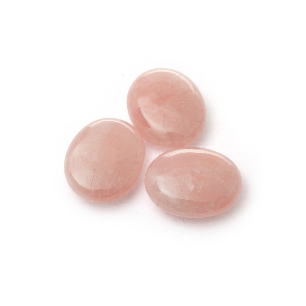 Rose Quartz Palmstone (2cm)