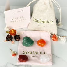 Load image into Gallery viewer, Winter Wellness Crystal Pouch
