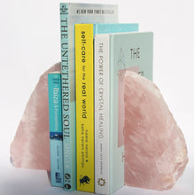 Load image into Gallery viewer, Rose Quartz Bookends
