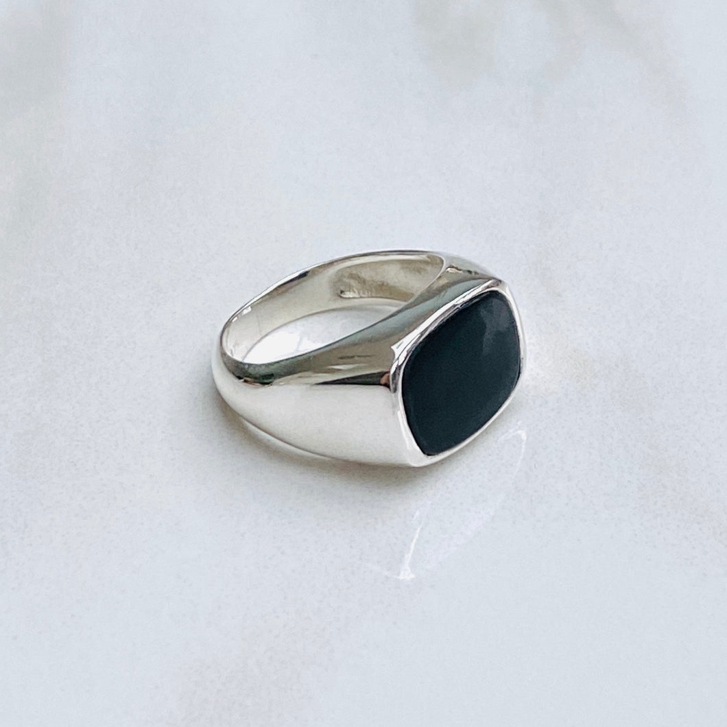 Onyx Signet Ring