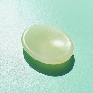 Green Calcite Thumbstone