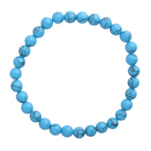 Load image into Gallery viewer, Turquoise Bead Bracelet (4mm &amp; 6mm bead)
