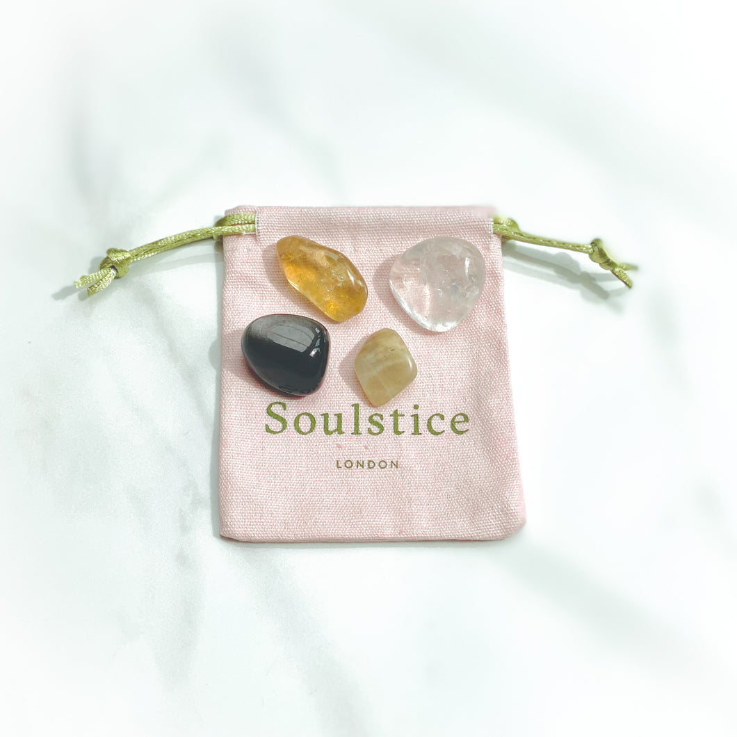 New Moon Crystal Pouch