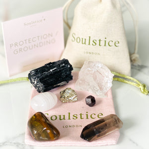 Protection and Grounding Crystal Set