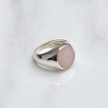 Load image into Gallery viewer, Pink Opal Signet Ring
