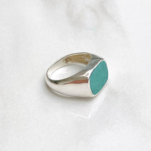 Turquoise Signet Ring