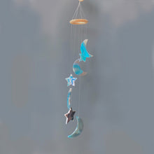 Load image into Gallery viewer, Agate Windchime (Teal)
