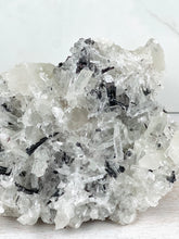 Load image into Gallery viewer, Clear Quartz &amp; Tourmaline Cluster XL
