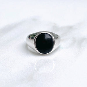 Onyx Signet Ring