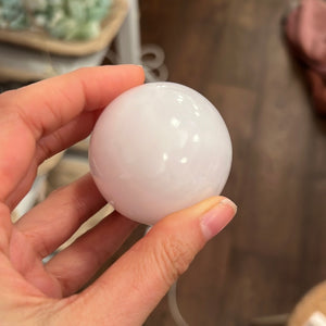 Pink Calcite Sphere